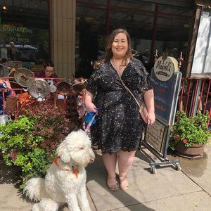 Torrid Faux Wrap Dress, 3X